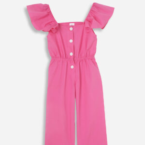 Flutter-Sleeve Jumpsuit