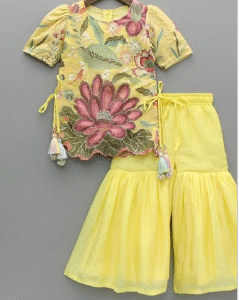 Embroidery Yellow Set