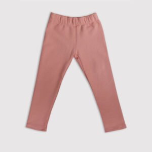 Girls' Soft Peach Leggings