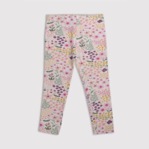 Girls' Floral Print Leggings