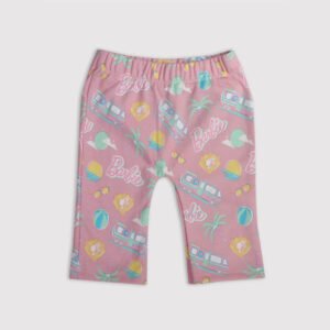 Girls' Tropical Barbie Print Leggings