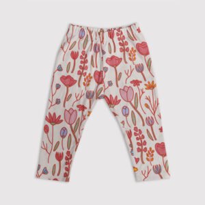 Girls' Forest Floral Leggings