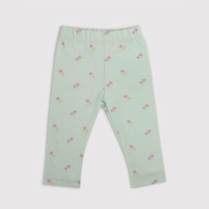 Girls’ Flower Print Leggings