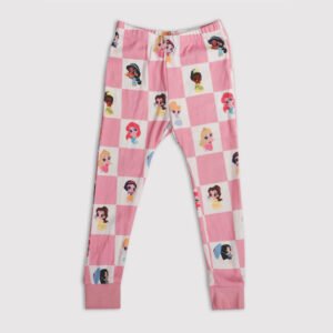Girls' Princess and Plaid Leggings