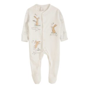 Off-White Textured Full-Sleeve Baby Suit