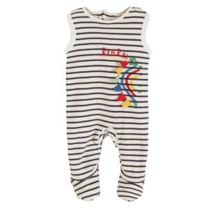 Rainbow Dino Baby Romper