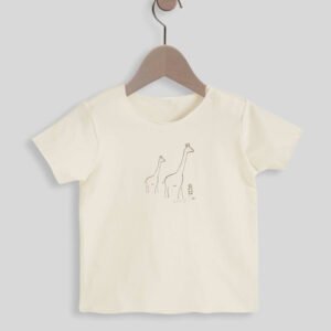 Little Giraffe Printed T-Shirt