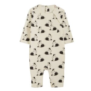 Bunny Print Baby Romper