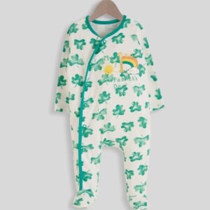 Floral Print Baby Romper