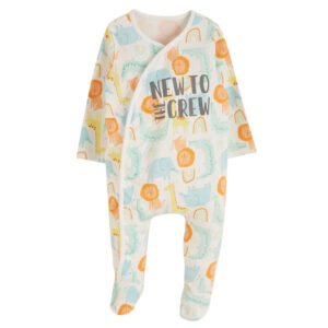 Animal Printed Baby Romper