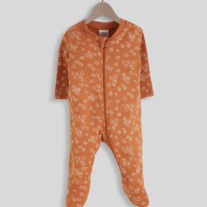 Floral Printed Baby Romper