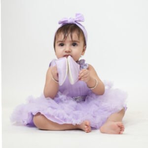 Applique Fit & Flare Dress