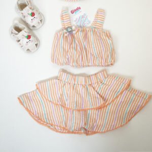 Girl's Ruffle Co-ord Set