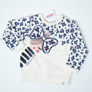 Girl's Floral Pullover