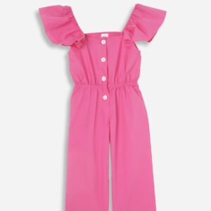 Flutter-Sleeve Jumpsuit