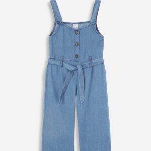 Girls Tencel Culotte Jumpsuit