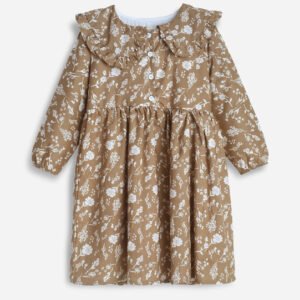Girls Floral Print Dress