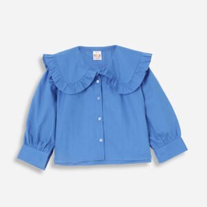Ruffle Collar Top