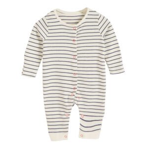 Little Sailor Striped Romper