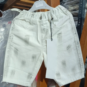 White Denim Shorts