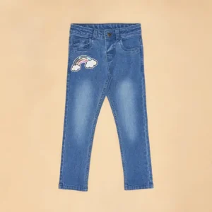 Girl Slim Mid Rise Jean