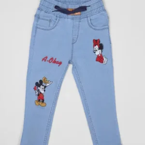 Girl Slim High Rise Blue Jean