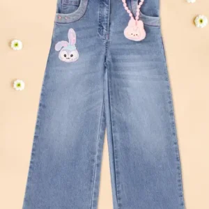 The Bunny Patch Wide-Leg Jeans