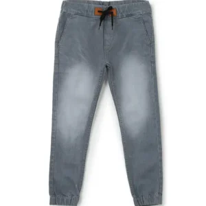 Ash Gray Faded Joggers