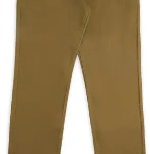 Beige Cotton Blend Trouser