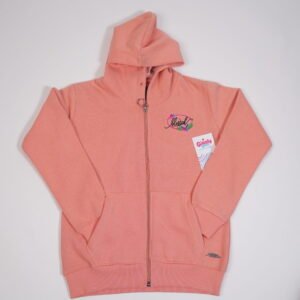 Winter Baby Pink Zipper Hoddie