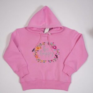 Cute Flower Print Hoodie