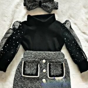Glitter Speckle Skirt Combo