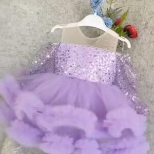 Lilac Sequin Dream Dress
