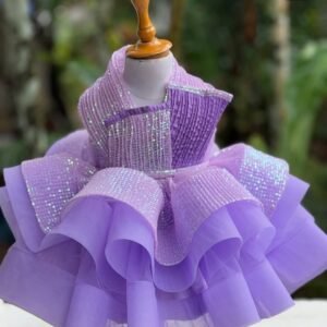 Lavender Majestic Dress