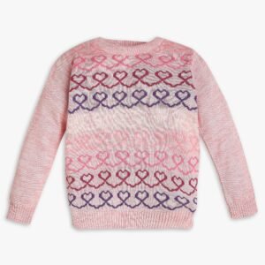 Jacquard Sweater Pink