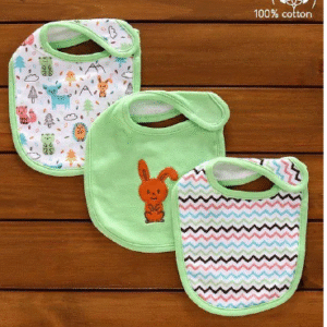 Green Bib Set