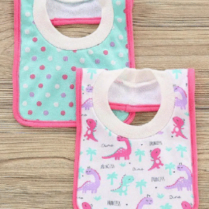 Pink Bib Set