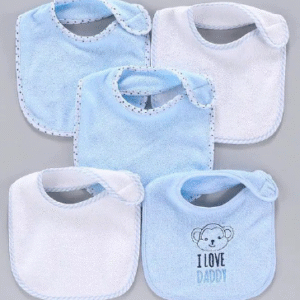 Royal Blue Bib Set