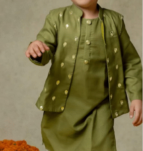 Green Ethnic Toddler Set