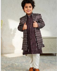 Sparkling Ivory Sherwani Set