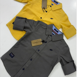 Boys Long Sleeve Cotton Shirt