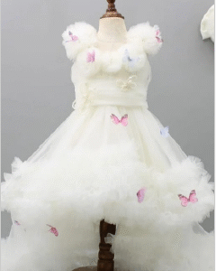 White Gown Party Dress